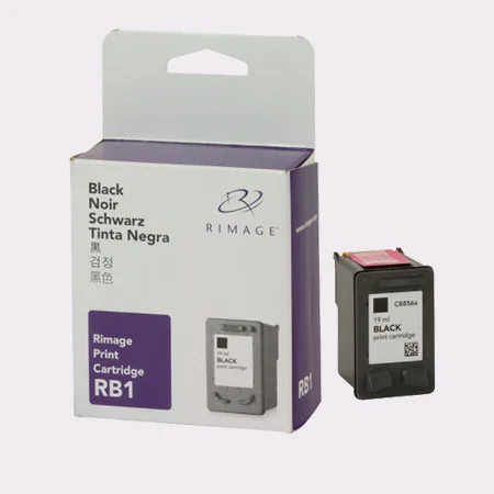 Rimage 2000i 203340-001 zwarte RB1 inkt cartridges